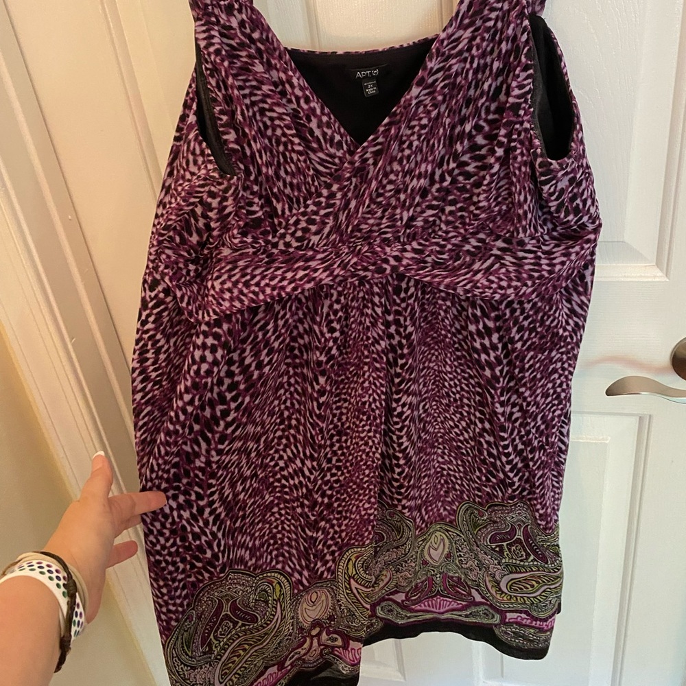 Purple dress by Apt 9